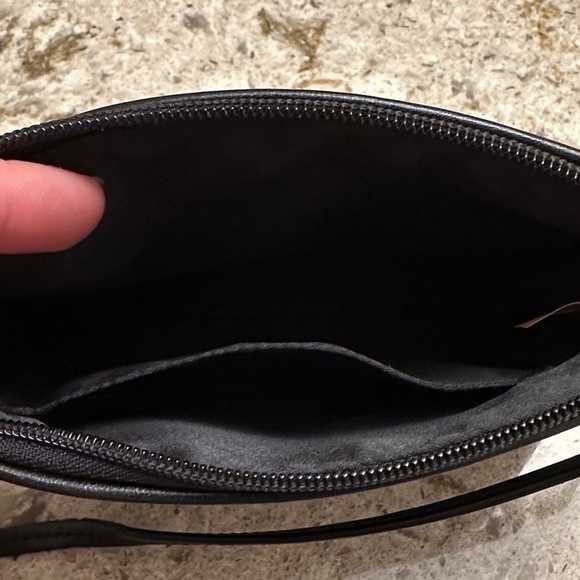 Coach Signature Black and Gray Wristlet - Picture 4 of 4